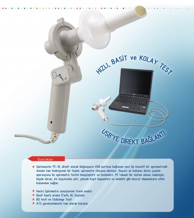 Chest Spirometre Cihazı PC10